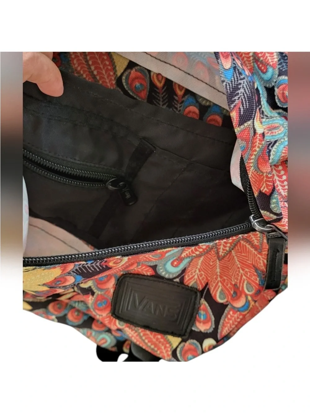 Vans backpack bold
